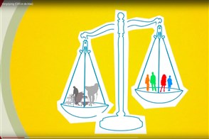 Still uit de animatiefilm Vergrijzing